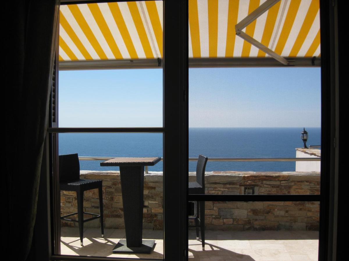Astra-Ferienhaus Mit Grosser Dachterrasse Und Top-Ausstattung In Nas Armenistís Exterior foto